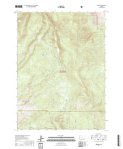 USGS US Topo 7.5-minute map for Morgan WY 2021