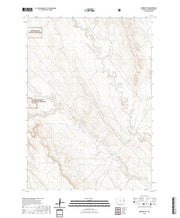 USGS US Topo 7.5-minute map for Morrisey NE WY 2021