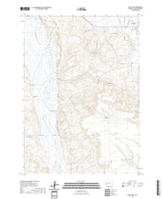 USGS US Topo 7.5-minute map for Mount Airy WY 2021