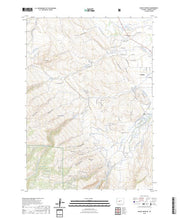 US Topo 7.5-minute map for Mount Arter SE WY