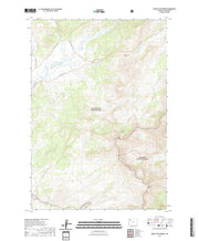 USGS US Topo 7.5-minute map for Mount Chittenden WY 2021