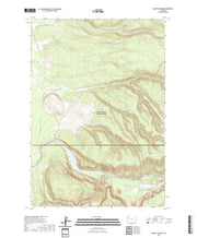 USGS US Topo 7.5-minute map for Mount Jackson WY 2021