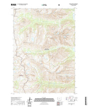 USGS US Topo 7.5-minute map for Mount Moran WY 2021