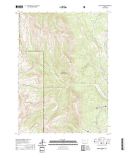 USGS US Topo 7.5-minute map for Mount Schidler WY 2021