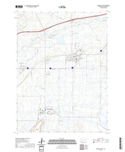 USGS US Topo 7.5-minute map for Mountain View WY 2021