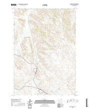 USGS US Topo 7.5-minute map for Moyer Springs WY 2021