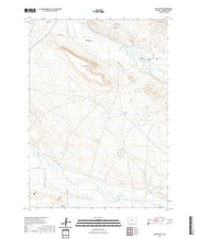 USGS US Topo 7.5-minute map for Mule Butte WY 2021