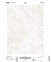 USGS US Topo 7.5-minute map for Mule Creek WY 2021