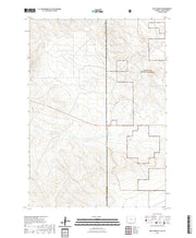 USGS US Topo 7.5-minute map for Mule Creek SE WYSD 2021