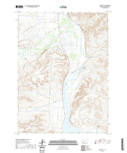 USGS US Topo 7.5-minute map for Names Hill WY 2021