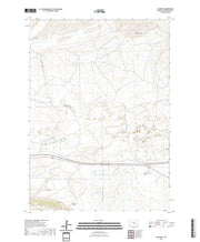 USGS US Topo 7.5-minute map for Natrona WY 2021