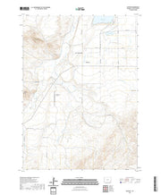 USGS US Topo 7.5-minute map for Natwick WY 2021