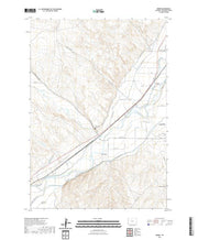 USGS US Topo 7.5-minute map for Neiber WY 2021