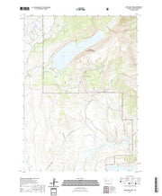 USGS US Topo 7.5-minute map for New Fork Lakes WY 2021