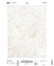 USGS US Topo 7.5-minute map for Ninemile Hill WY 2021