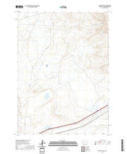 USGS US Topo 7.5-minute map for North Baxter WY 2021