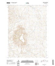 USGS US Topo 7.5-minute map for North Butte WY 2021