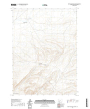 USGS US Topo 7.5-minute map for North Packsaddle Canyon WY 2021