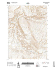 USGS US Topo 7.5-minute map for Nostrum Mountain WY 2021