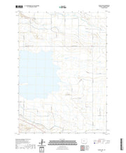 USGS US Topo 7.5-minute map for Ocean Lake WY 2021