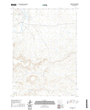 USGS US Topo 7.5-minute map for Olsen Ranch WY 2021