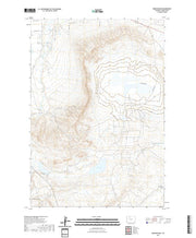 USGS US Topo 7.5-minute map for Oregon Basin WY 2021