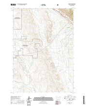 USGS US Topo 7.5-minute map for Osage SE WY 2021