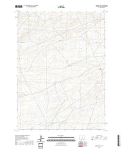 USGS US Topo 7.5-minute map for Osborne Well WY 2021