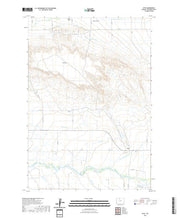 USGS US Topo 7.5-minute map for Otto WY 2021