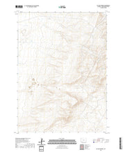 USGS US Topo 7.5-minute map for Ox Yoke Springs WY 2021