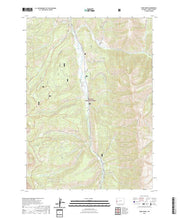 USGS US Topo 7.5-minute map for Park Creek WY 2021