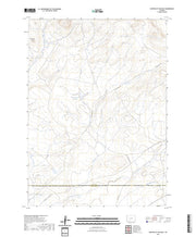 US Topo 7.5-minute map for Parting of the Ways WY