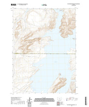 USGS US Topo 7.5-minute map for Pathfinder Reservoir NW WY 2021