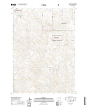 USGS US Topo 7.5-minute map for Patsy Draw WY 2021