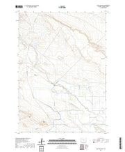 USGS US Topo 7.5-minute map for Pavillion Butte WY 2021