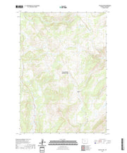 USGS US Topo 7.5-minute map for Pelican Cone WY 2021