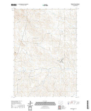 USGS US Topo 7.5-minute map for Persson Draw WY 2021