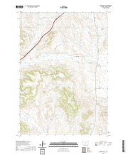 USGS US Topo 7.5-minute map for Pfeiffer Hill WY 2021