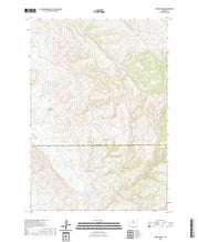 USGS US Topo 7.5-minute map for Pierce Draw WY 2021