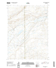 USGS US Topo 7.5-minute map for Pierce Reservoir WY 2021