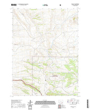 USGS US Topo 7.5-minute map for Pilot Hill WY 2021