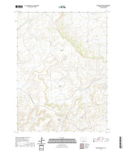 USGS US Topo 7.5-minute map for Pine Grove Ranch WY 2021