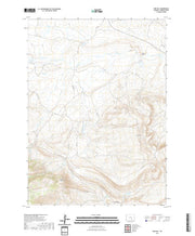 USGS US Topo 7.5-minute map for Pine Hill WY 2021