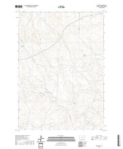 USGS US Topo 7.5-minute map for Pine Tree WY 2021