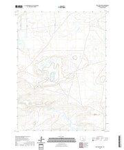 USGS US Topo 7.5-minute map for Pine Tree Ridge WY 2021