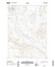 USGS US Topo 7.5-minute map for Pinedale WY 2021