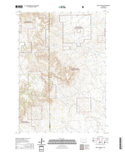 USGS US Topo 7.5-minute map for Piney Canyon SE WY 2021