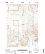 USGS US Topo 7.5-minute map for Piney Canyon SW WY 2021