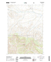 USGS US Topo 7.5-minute map for Pitchfork WY 2021