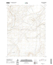 USGS US Topo 7.5-minute map for Pittman Well WY 2021